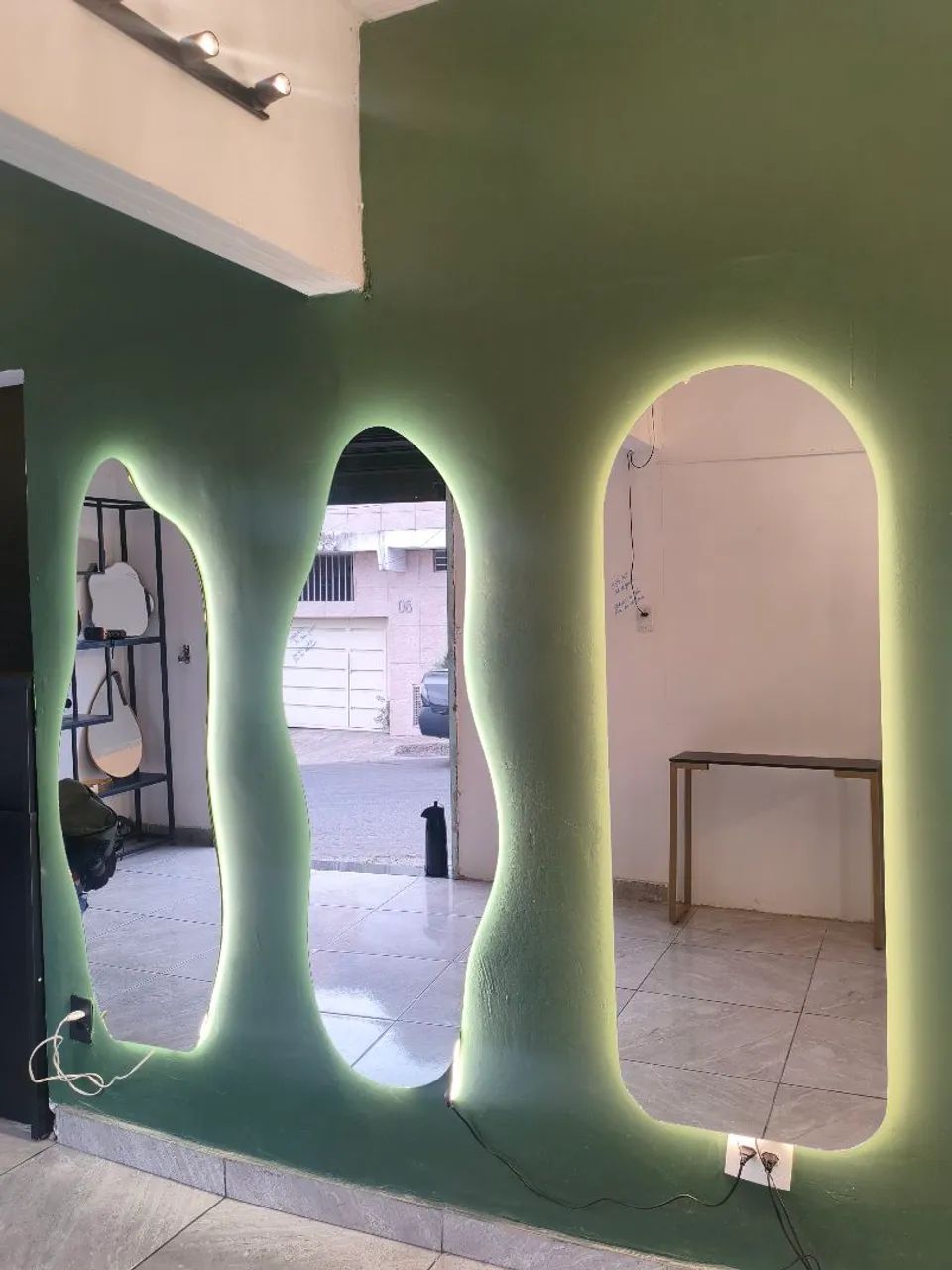 Espelho Orgânico com led  - Foto 2