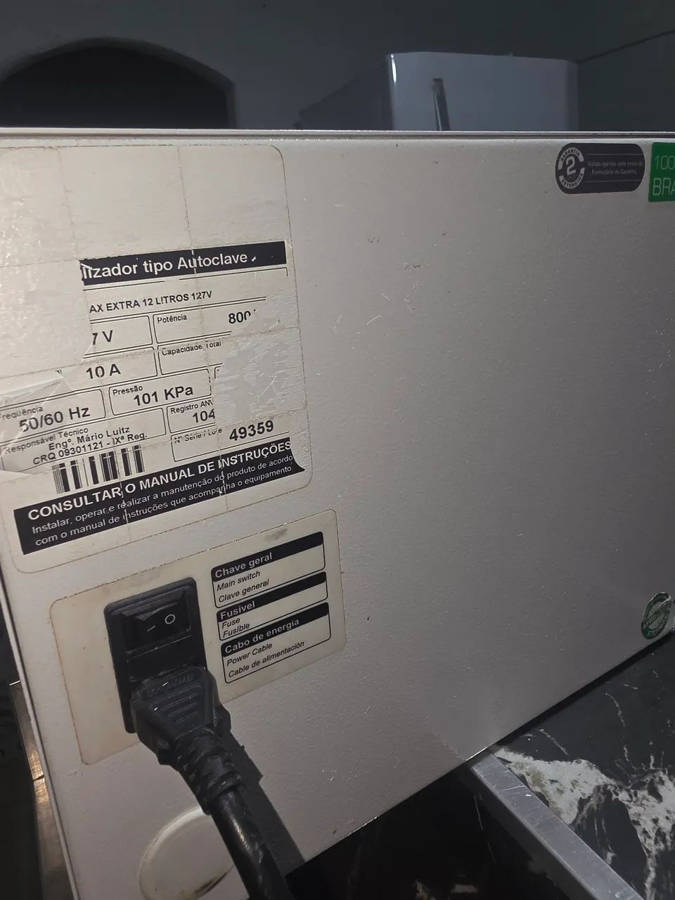 Autoclave stermax 12 litros 127v - Foto 3