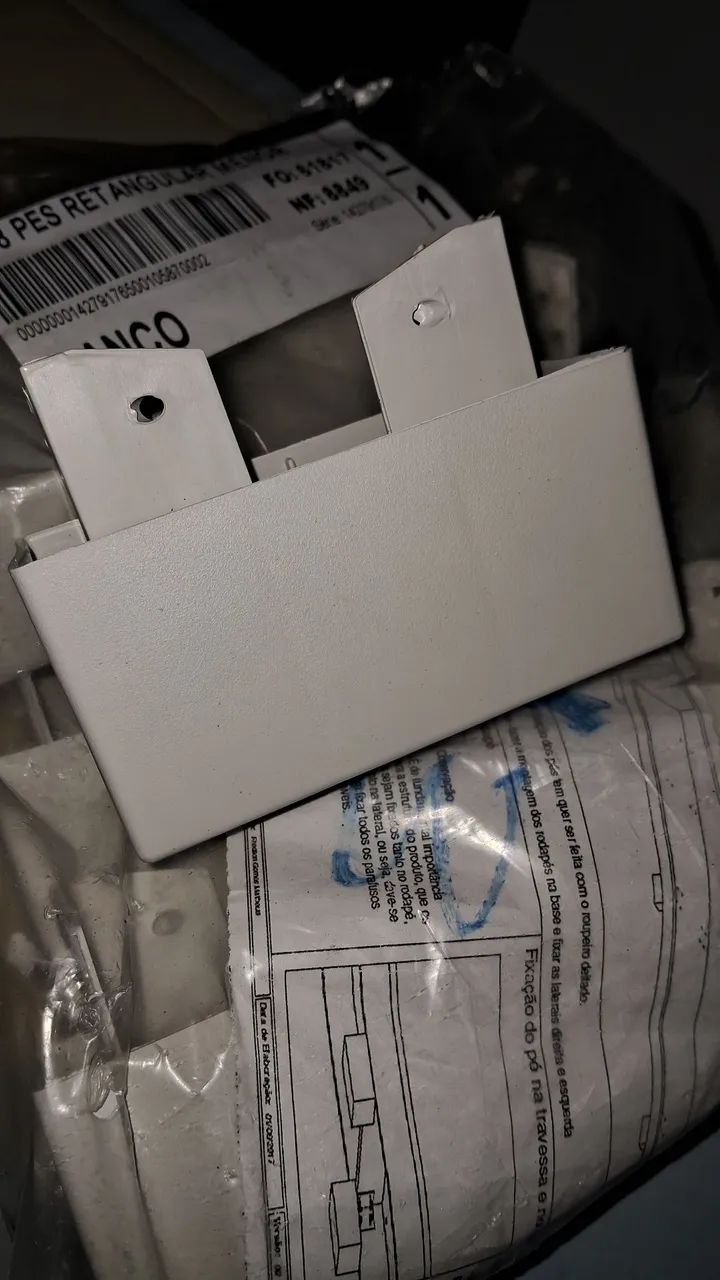 VENDO KIT COM 08 PES RETANGULARES - Foto 2
