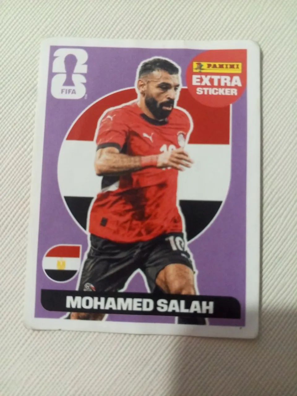 Vendo ou troco figurinha Mohamed salah 