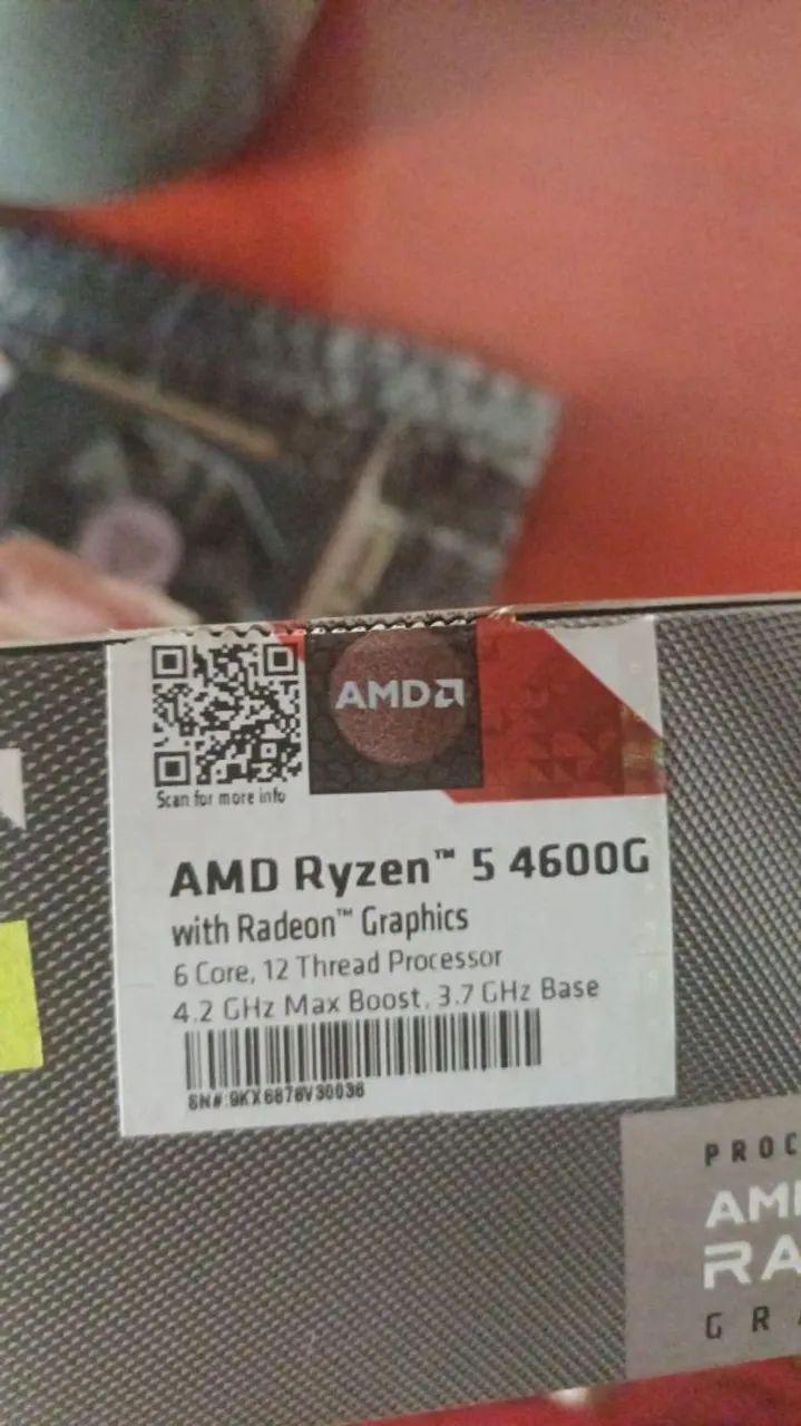 Procesador Amd Ryzen 5 4600 g