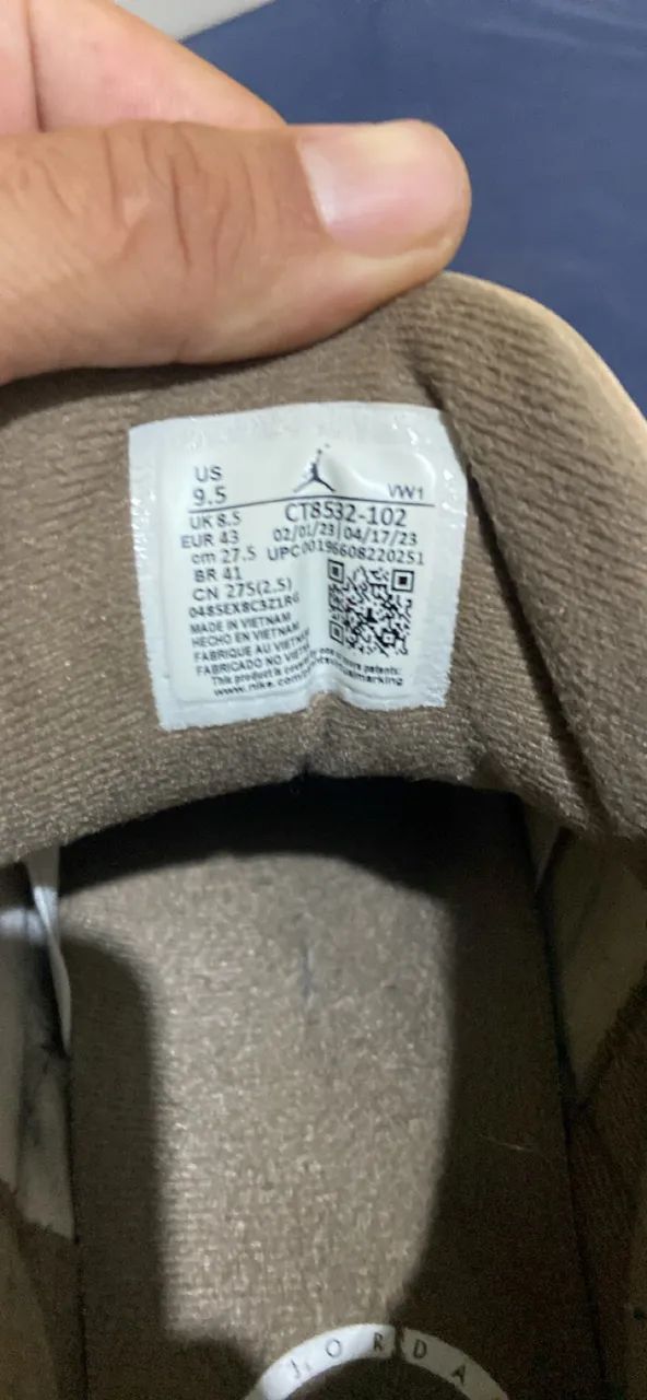 Tênis air jordan 3 retrô  - Foto 3
