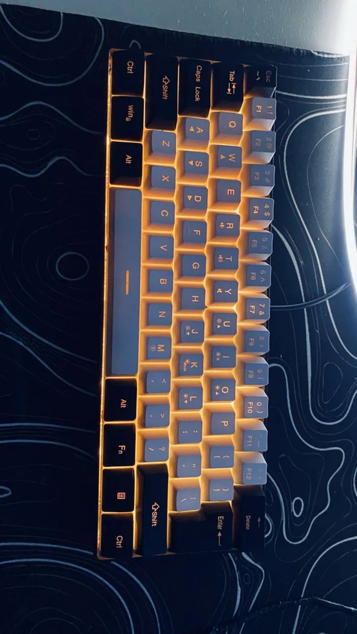 Teclado Gamer 60% RGB - Foto 5