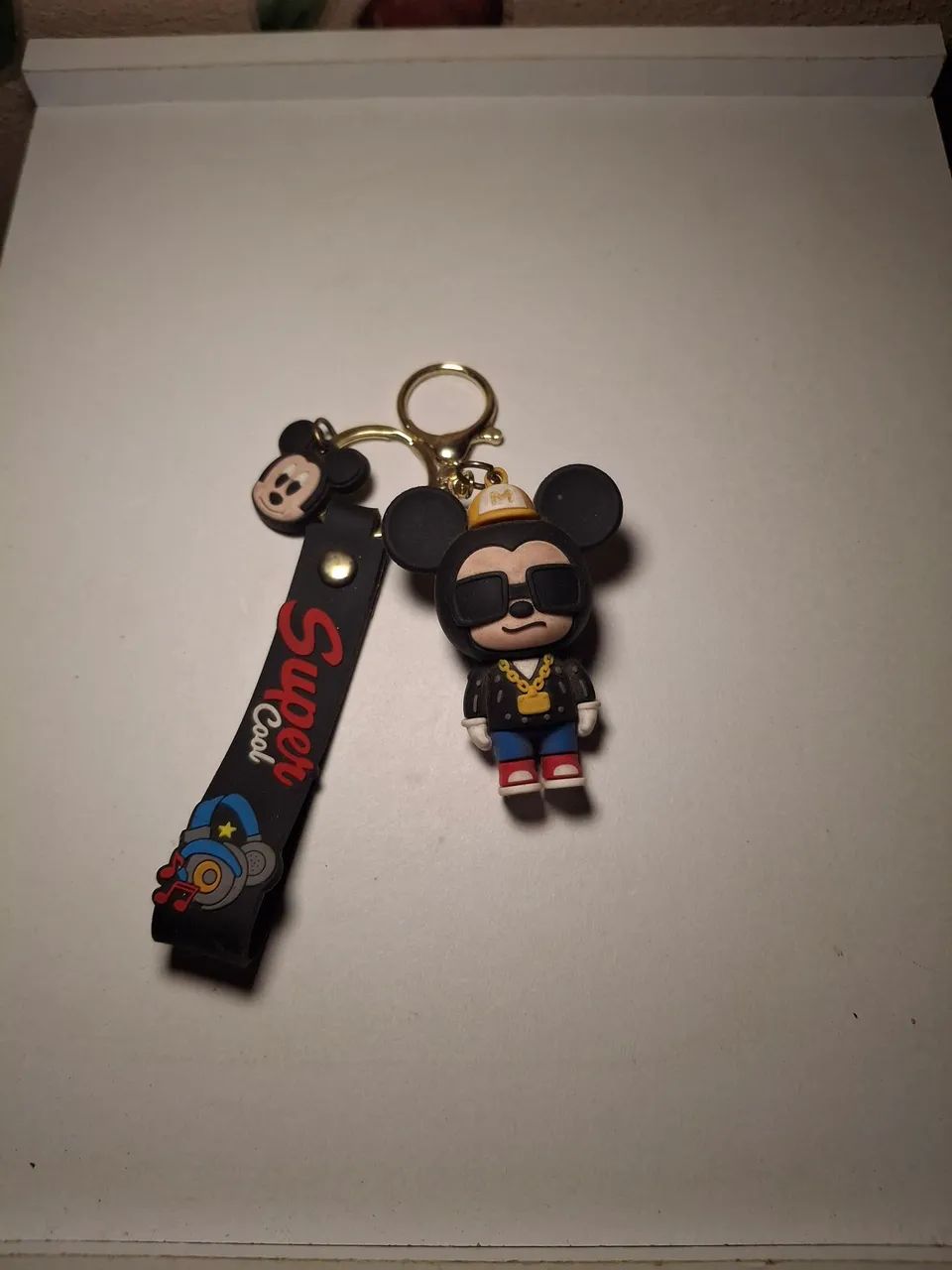 Chaveiro personagem Mickey para bolsas