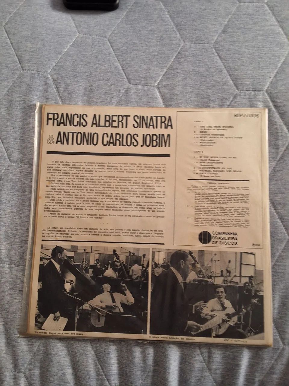 SINATRA E TOM JOBIM 1967 - Foto 2