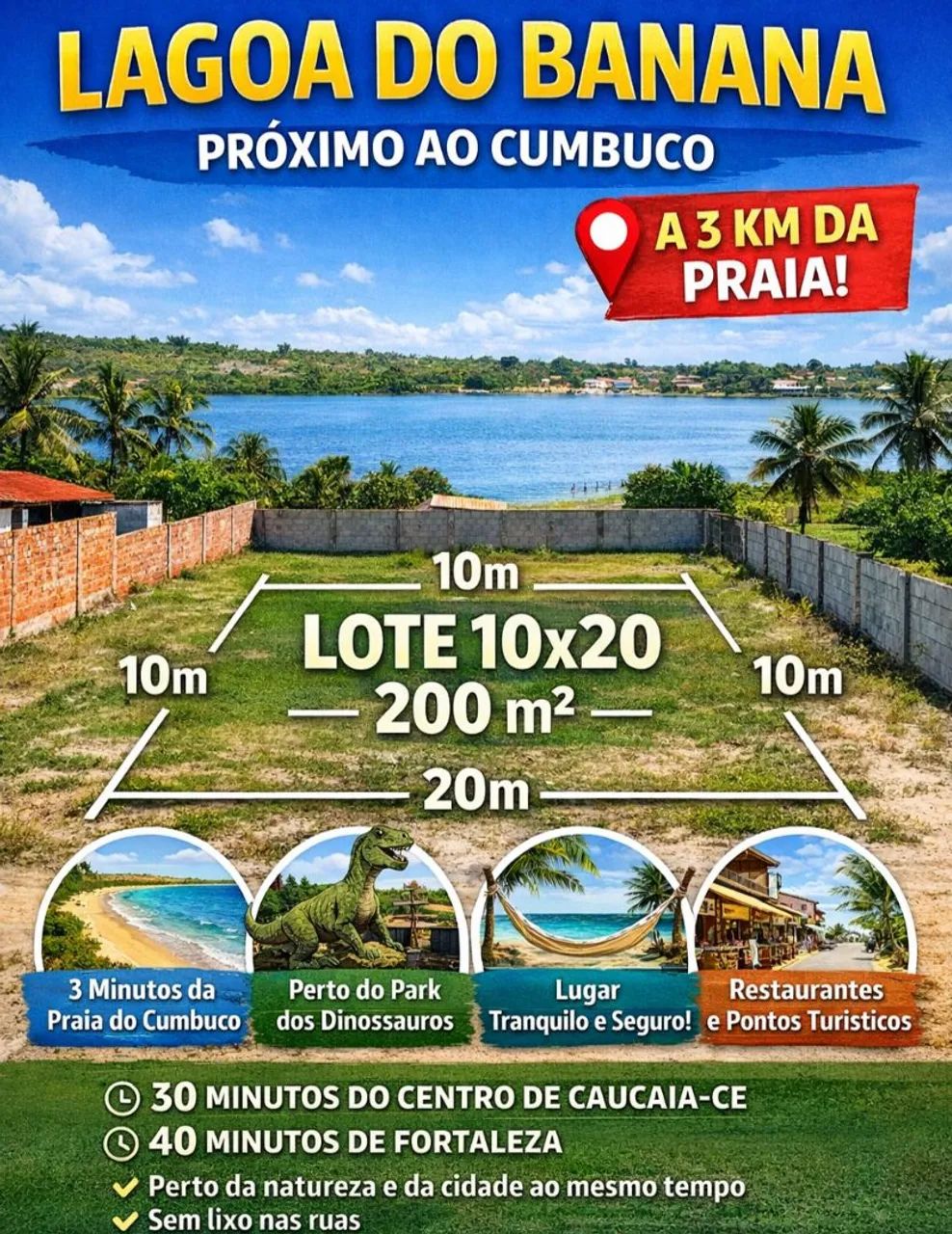 Foto - Caucaia - Lagoa do Banana