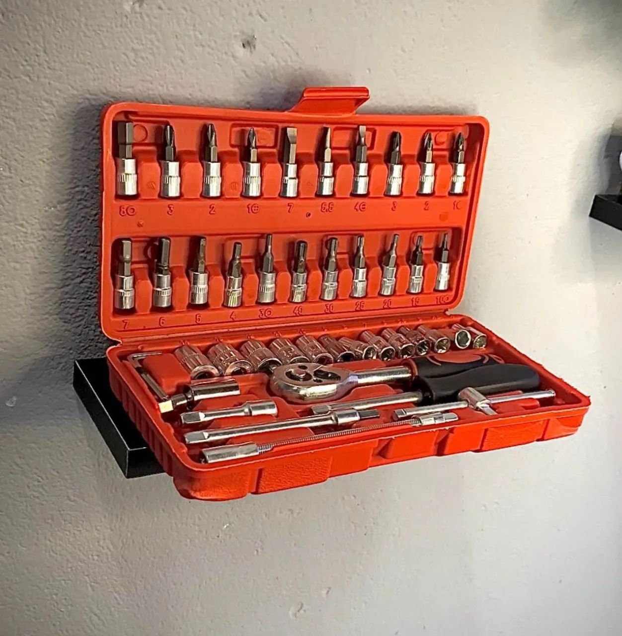 Kit de Ferramentas Completo (Catraca + Bits) - Prático e Versátil! ? - Foto 4