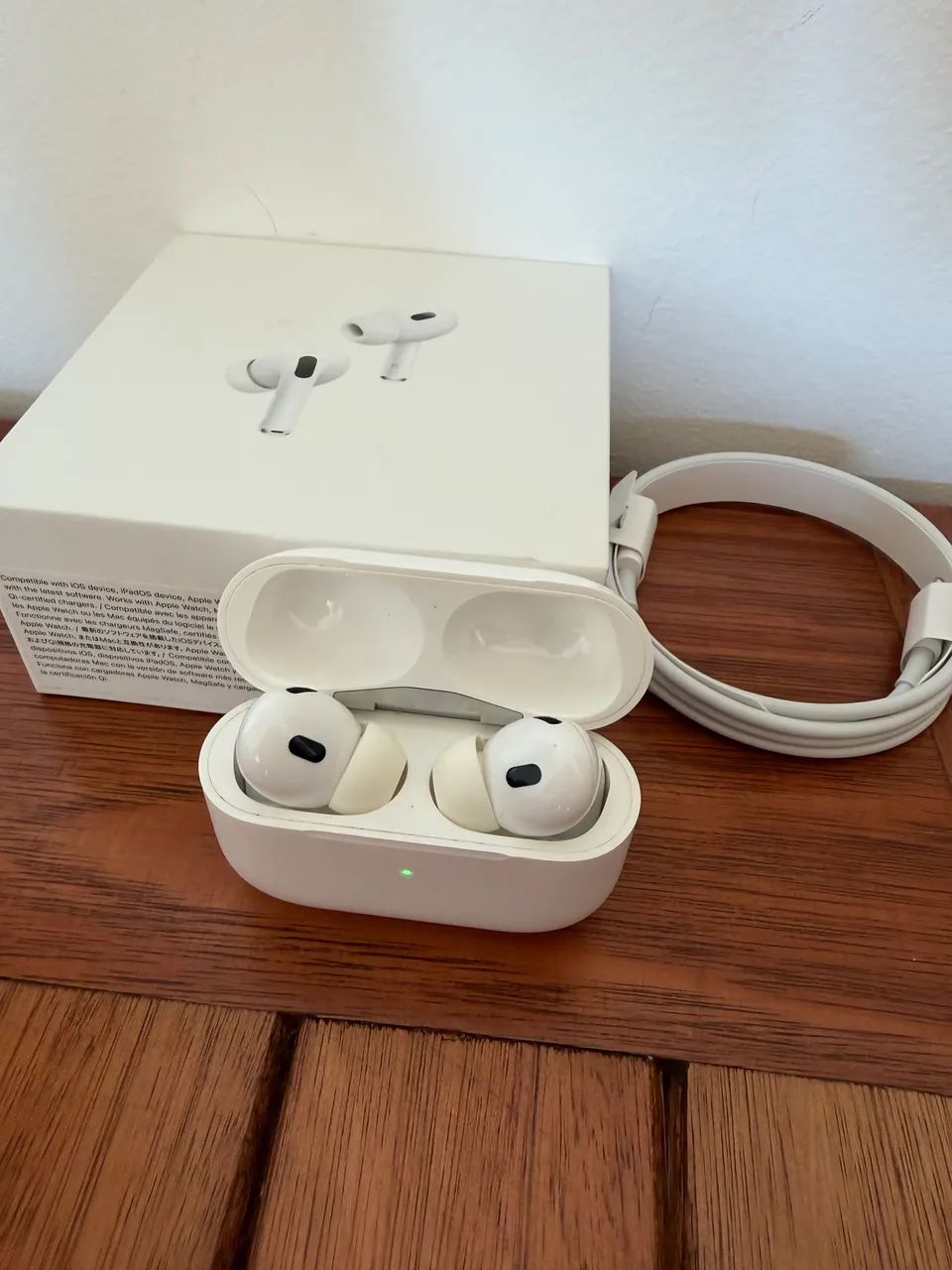 AirPods Pro 2ª Geração Original Apple + Caixa e Cabo | Excelente Estado - Foto 4