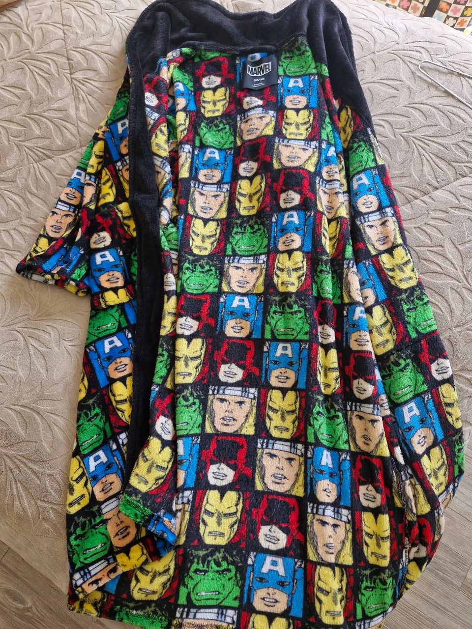 Roupão Robe masculino marvel vingadores avenger - Foto 2