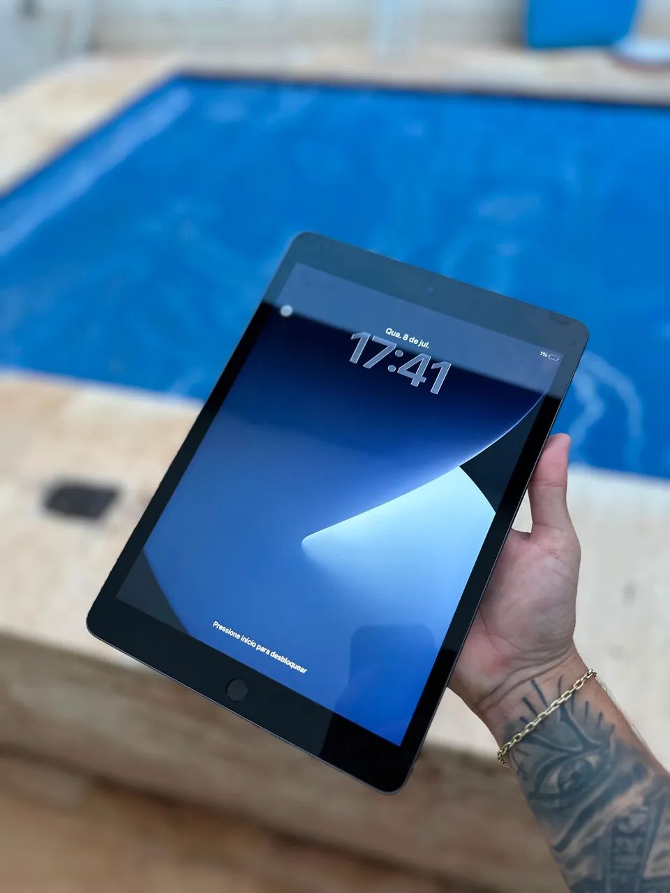 Ipad 9ª geração 256gb + apple pencil - Foto 3