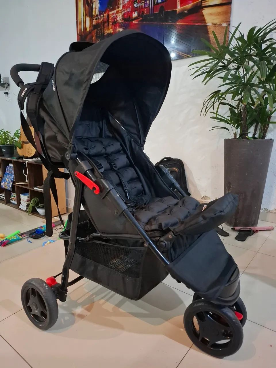 Carrinho bebê + Canguru bebê 