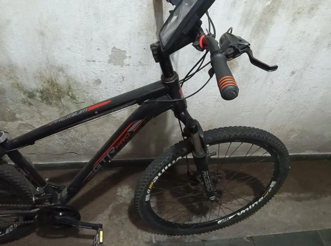Bike aro 29 com marcha