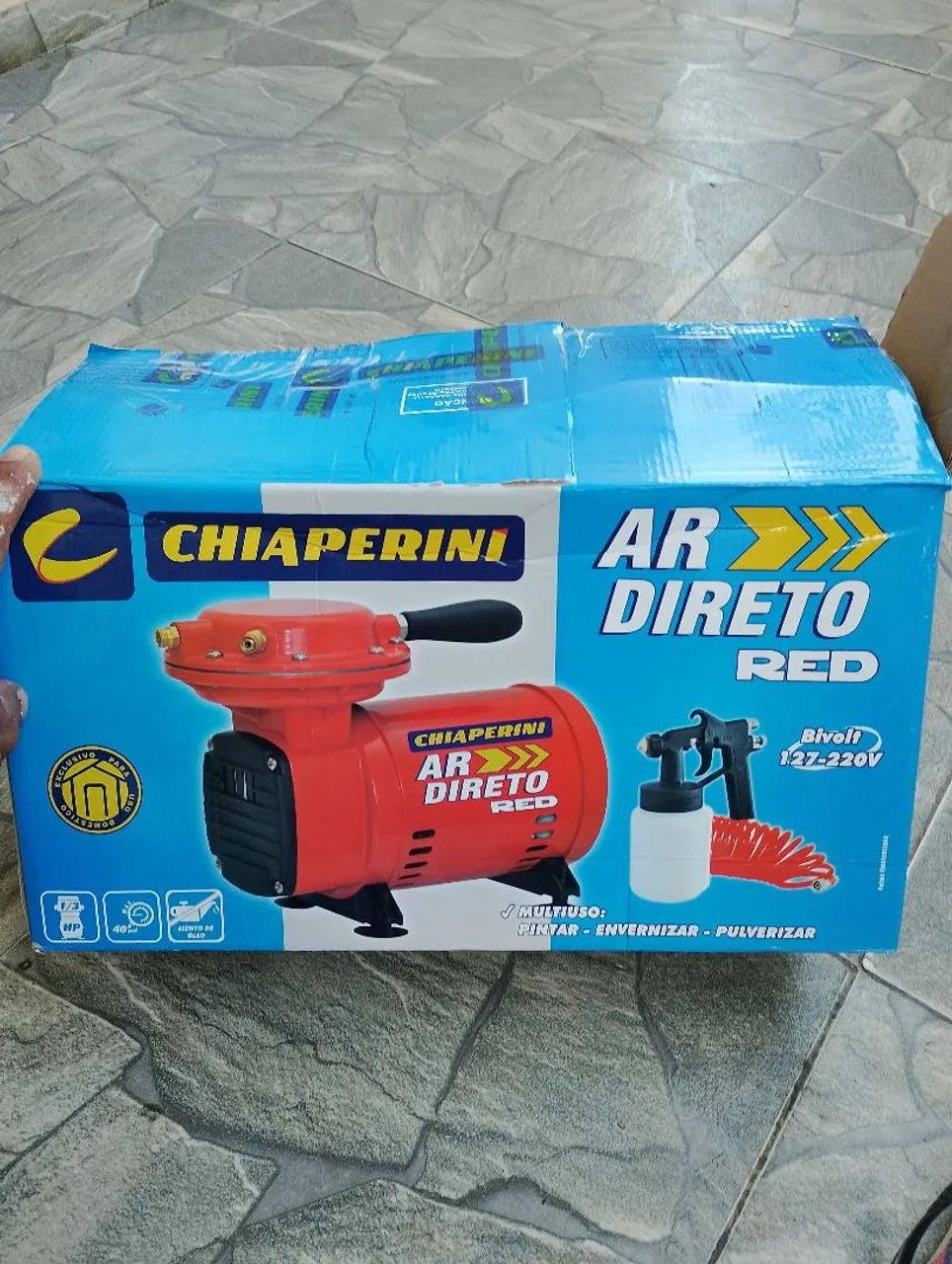 Xhaperini direct-air compressor
