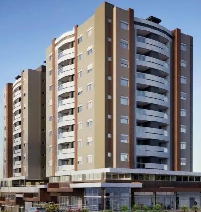Apartamento (Padrão), com 2 quartos e 1 banheiros à Venda, 66 m² em Içara/SC - Foto 2