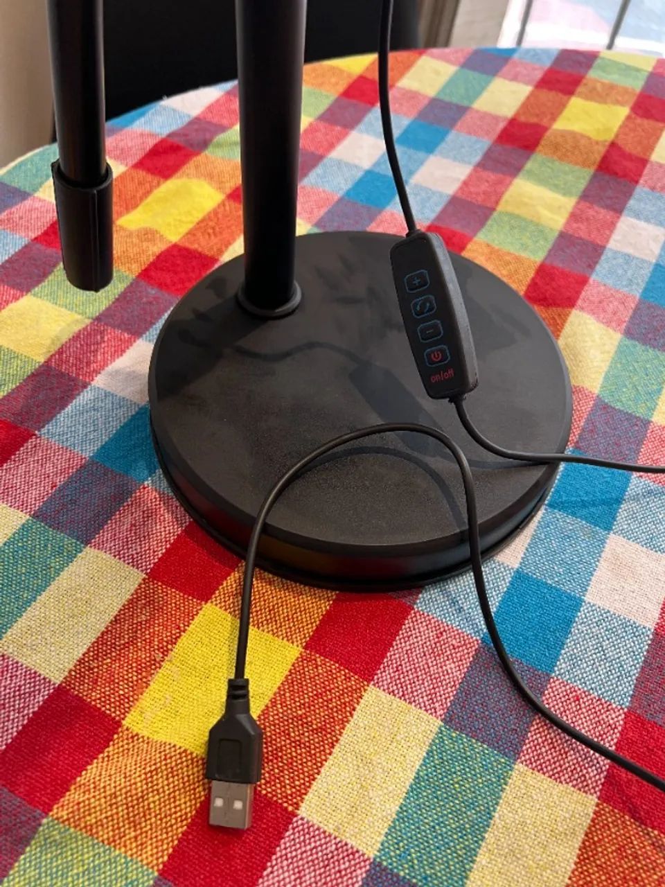 Ring Light LED com Tripé e Suporte para Celular - Foto 4
