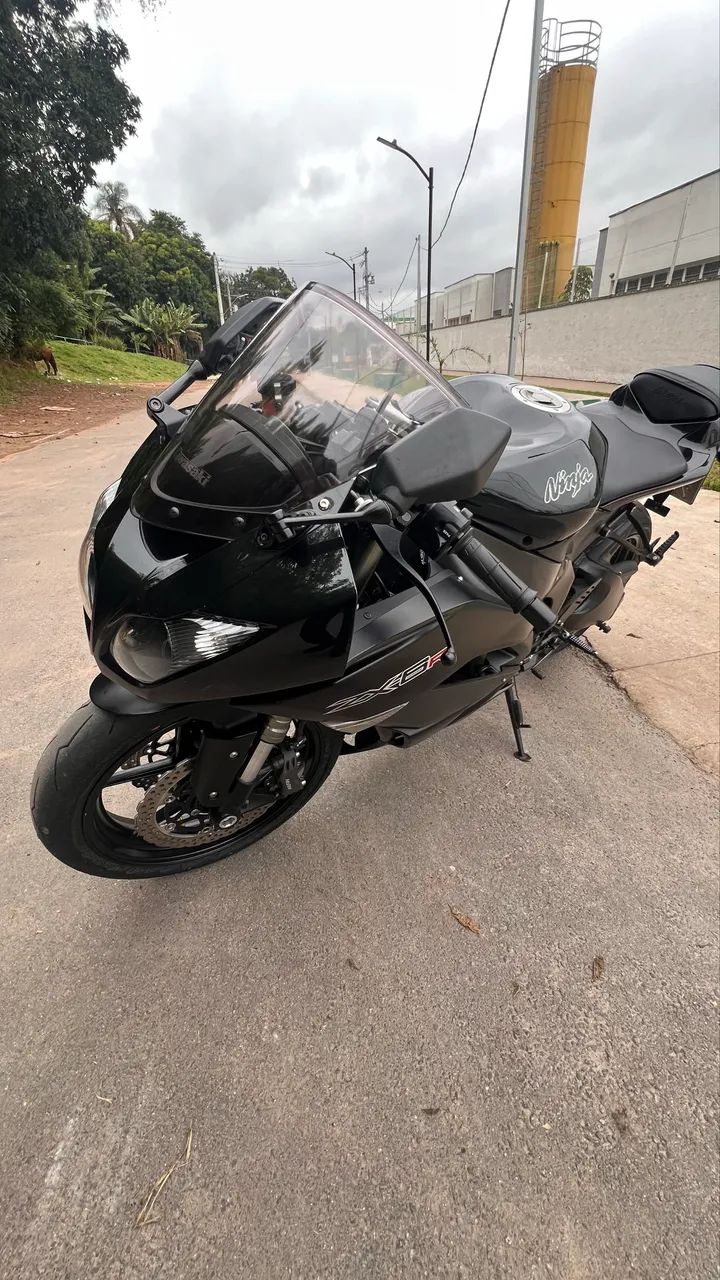パーツ KASHIMAX RS BLACK USED Kawasaki Zx-6r 600cc 2012 - 1503499461 | OLX