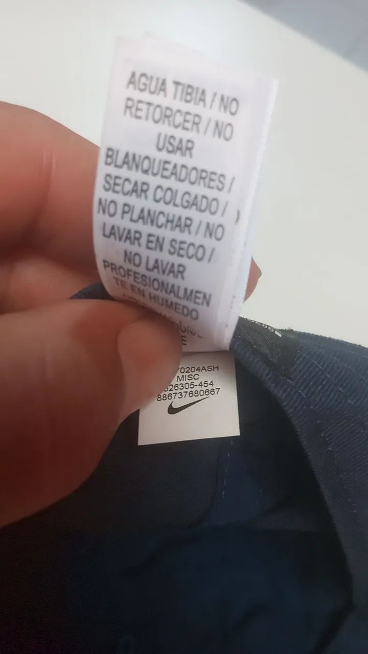 BONÉ  NIKE HERITAGE 86 DE ALGODÃO AZUL MARINHO  - Foto 5