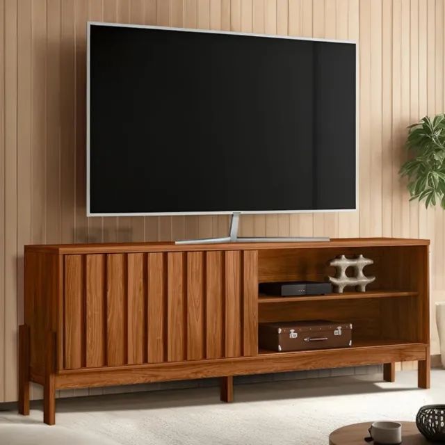 Rack Bancada Aurora 1,88m para TV de até 75 Pérola