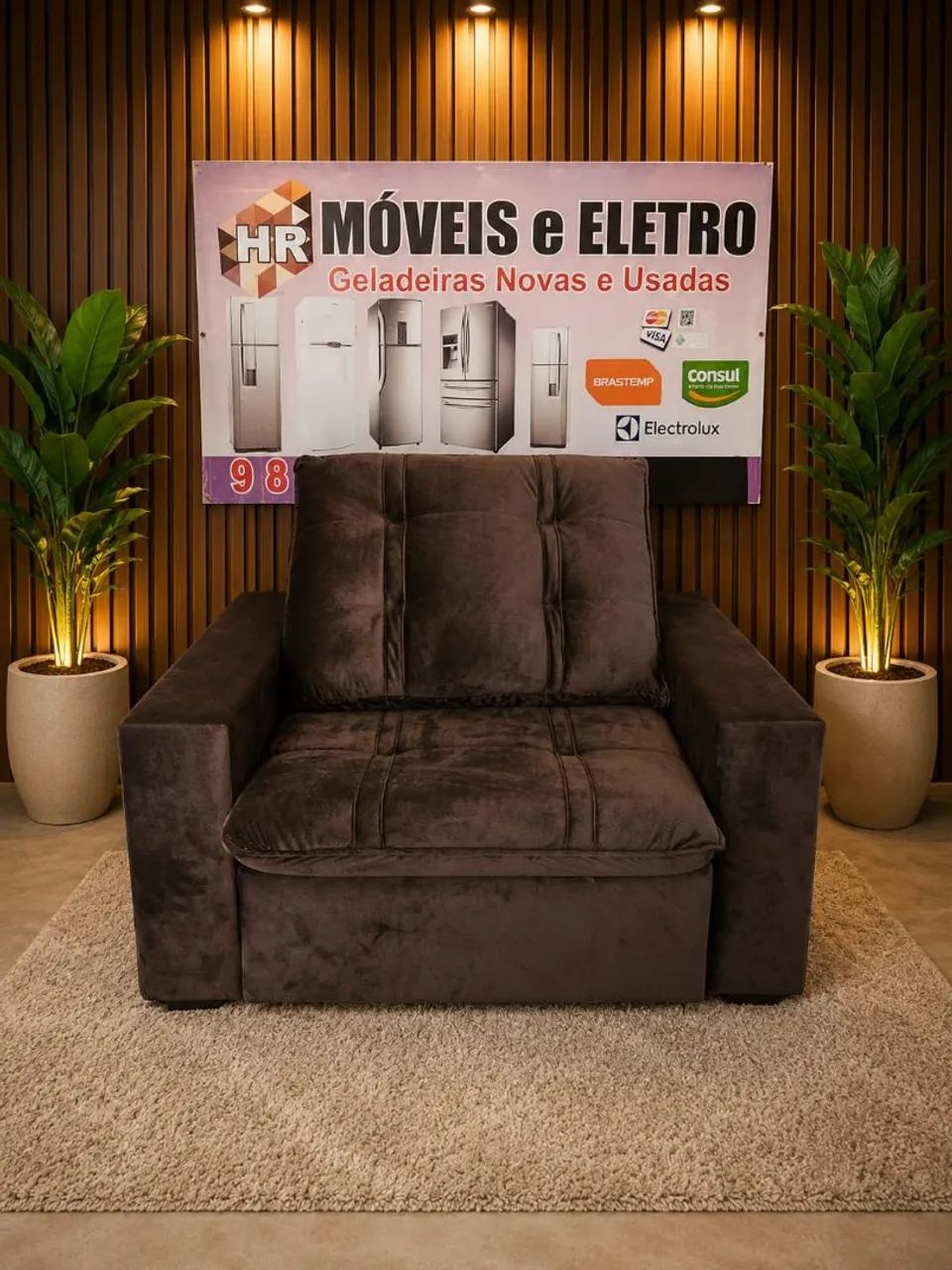 Poltronas Retrátil e Reclinável para 2 pessoas - Entrego  - Foto 2