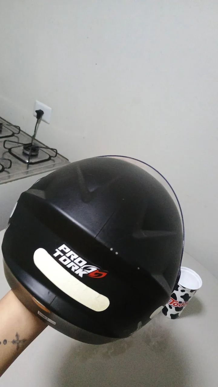 Capacete usado 1 vez  - Foto 5
