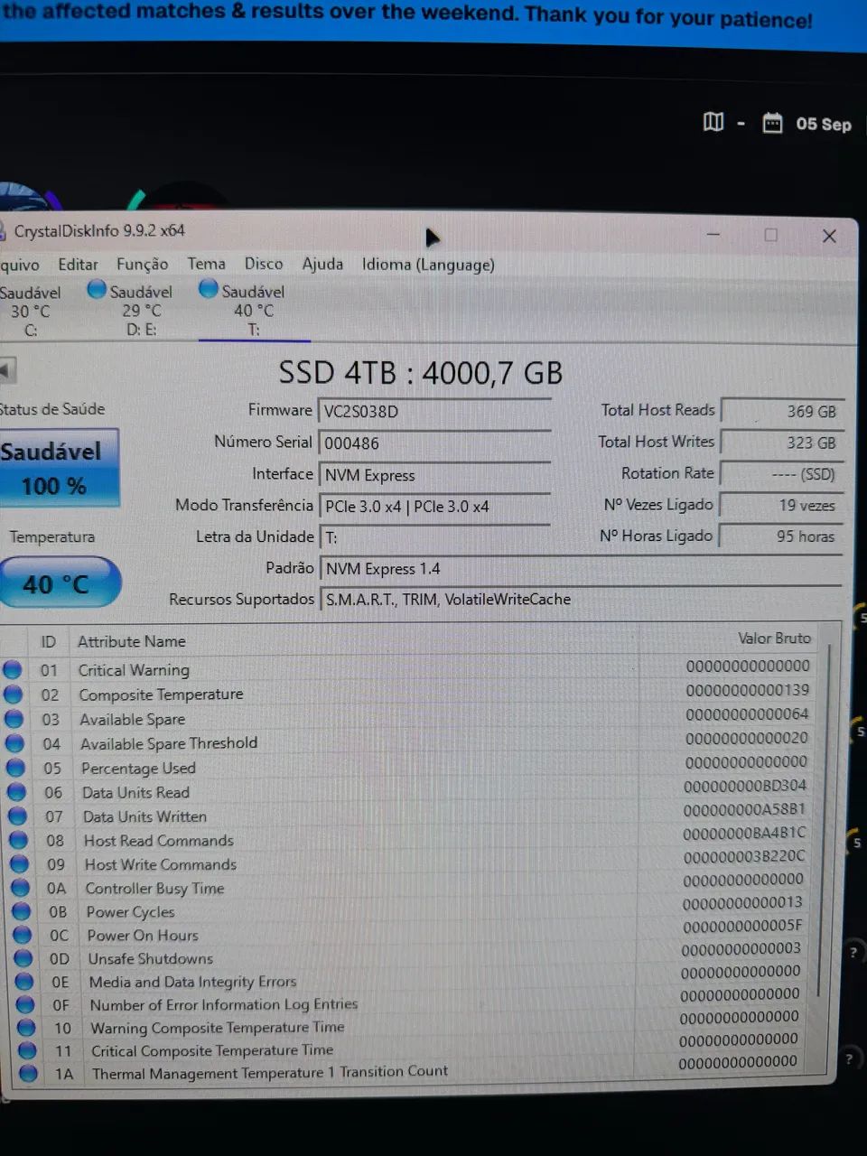 SSD 4TB GENÉRICO  - Foto 2