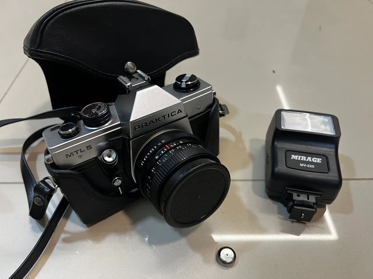 PRAKTICA MTL-5 一眼レフカメラセット　ドイツで購入 Câmera fotográfica MTL 5 PRAKTICA - Câmeras e Filmadoras - Setor