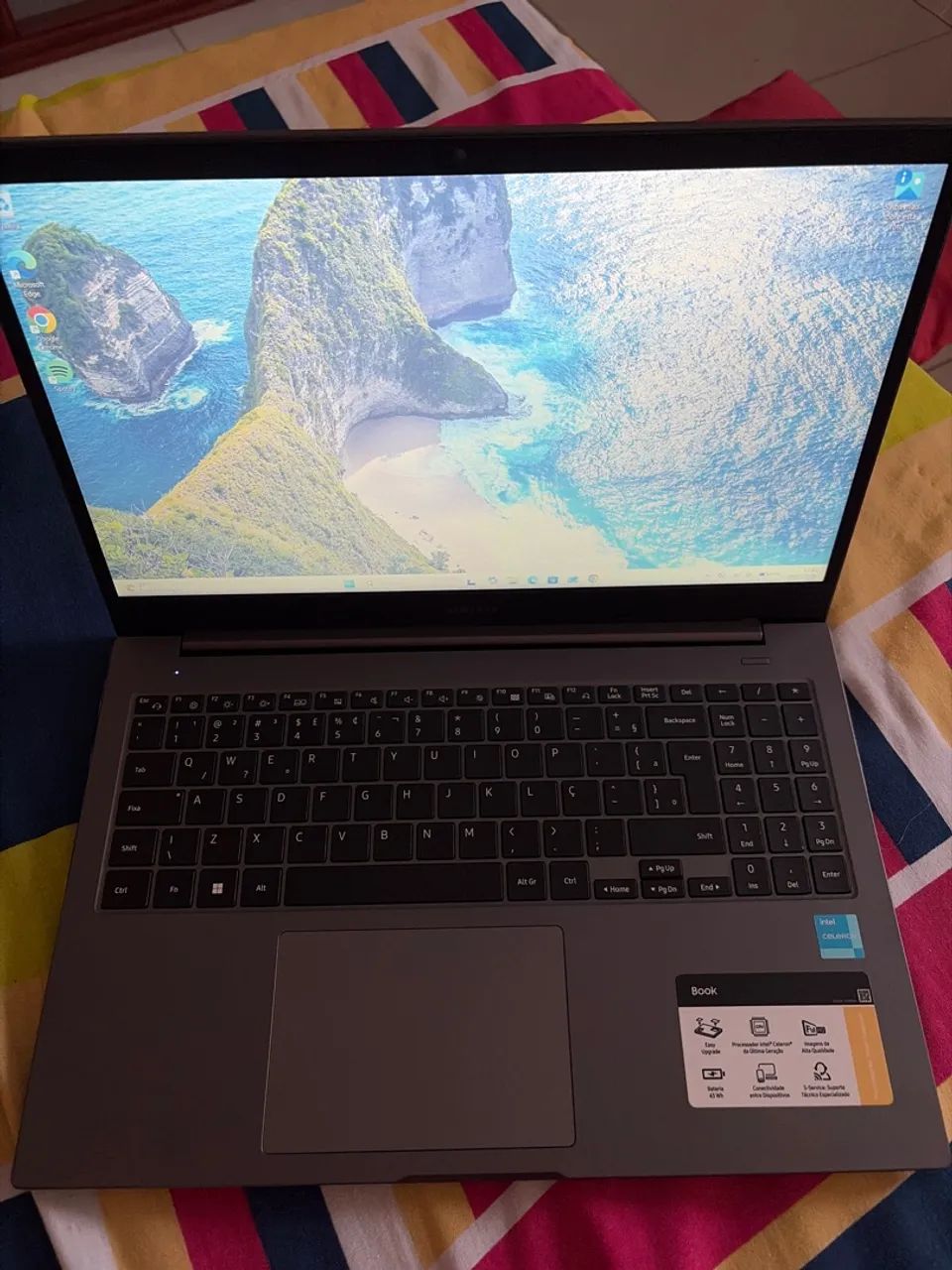 Notbook Samsung Book NP550XDA