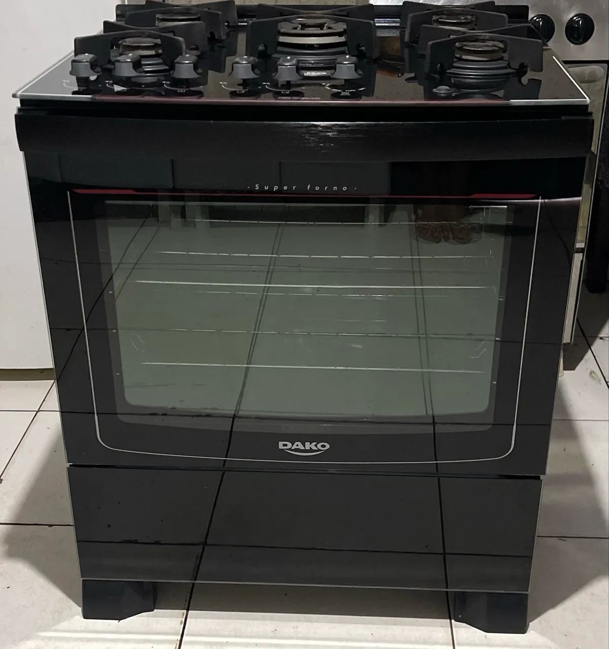 Fogão 5 Bocas Mesa de Vidro Dako , elétrico!! 