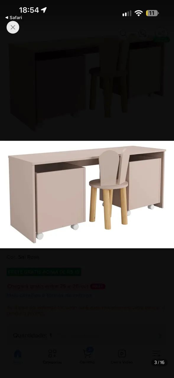 Mesa infantil msg