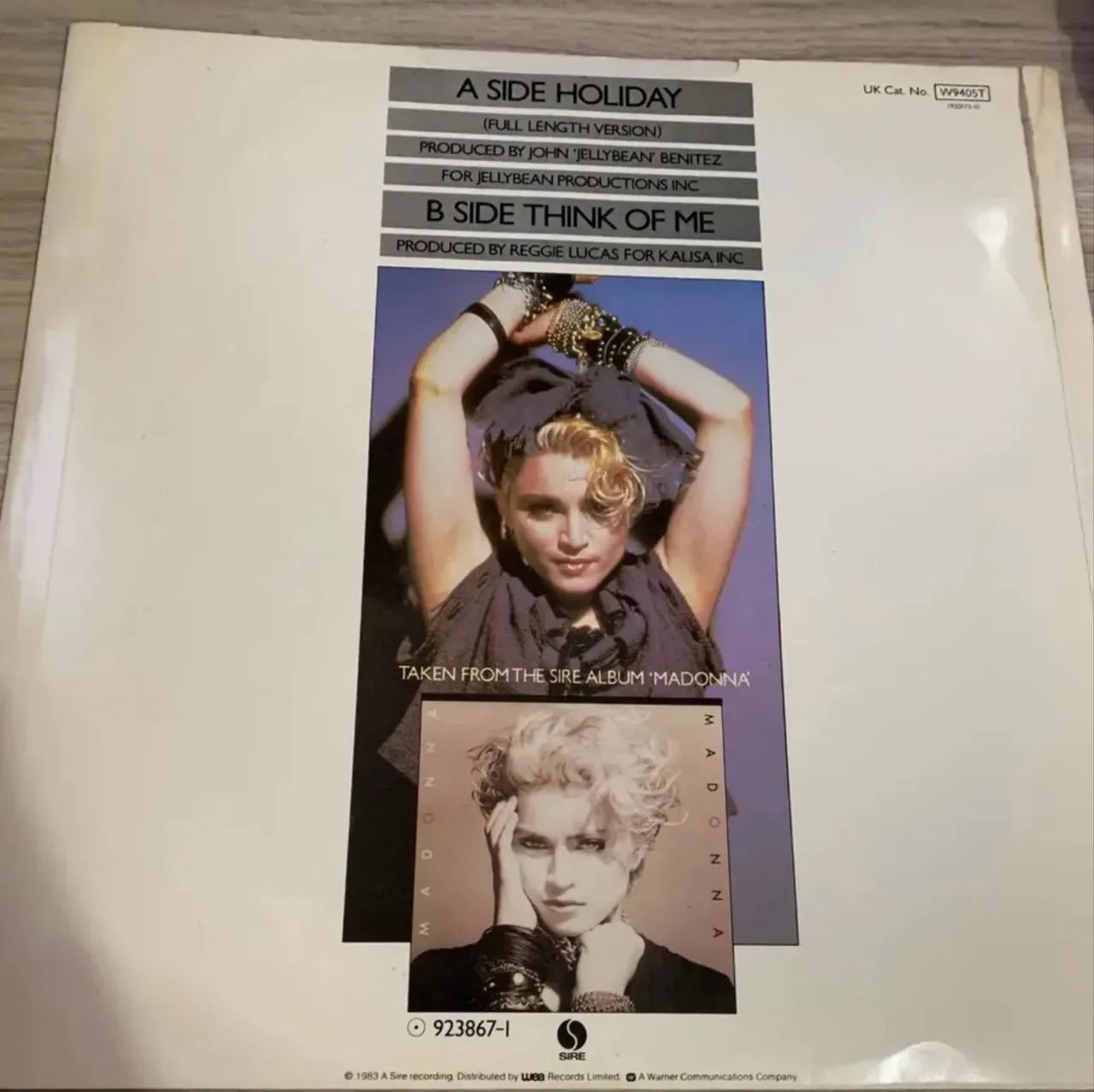 Madonna Holiday Lp Vinil Importado Em Excelente Estado - Foto 2