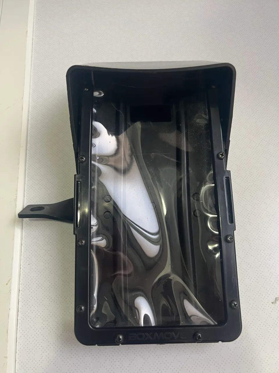 Suporte de celular para moto com capa plástica ótimo  - Foto 3