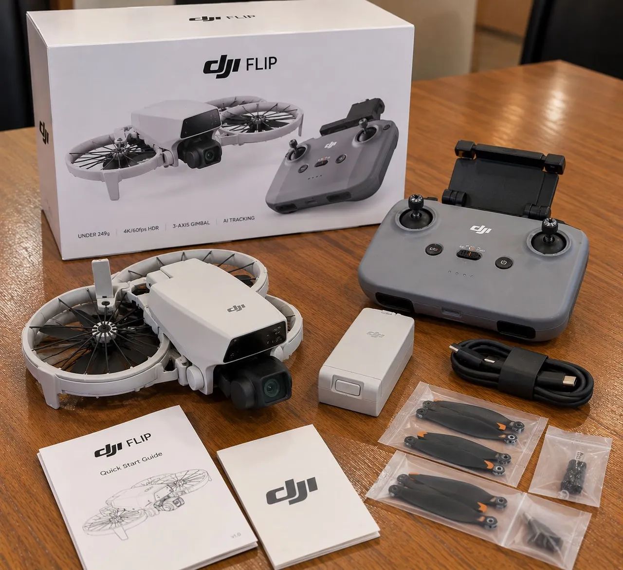 Drone DJI Flip 4K, NOVO lacrado - Foto 2