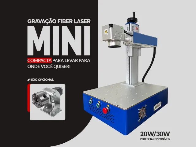 Máquina de Corte/Gravação Laser FIBER