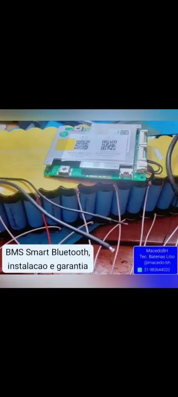 Manutenção Baterias Litio, Reativação e Recuperação, balanceamento, BMS Smart bluetooth - Foto 2