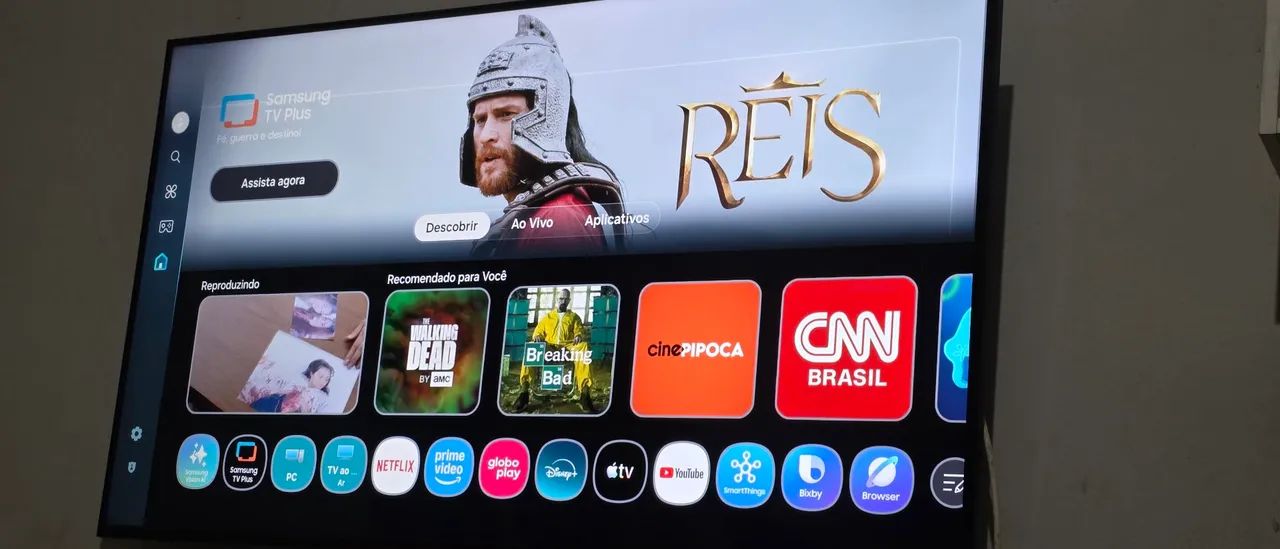 Tv Sansung 50" 8 meses de uso.  Com nota - Foto 3
