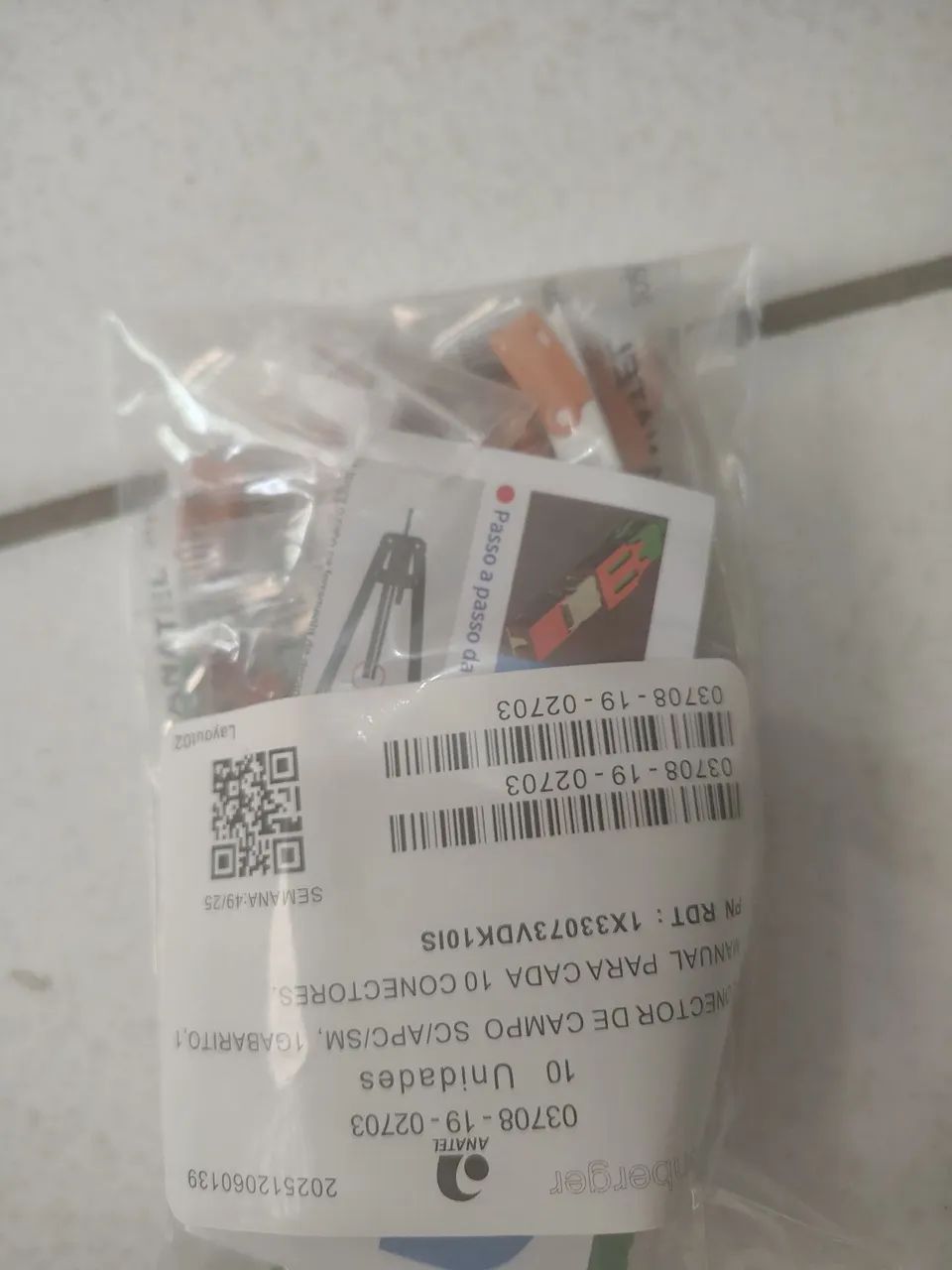 Kit com 300 Conectores para internet Rosemberg  - Foto 2