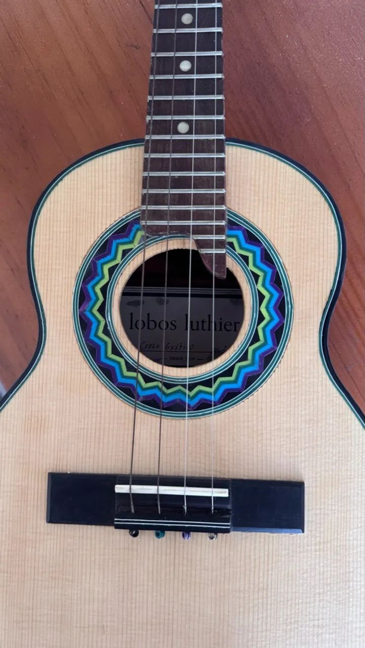 Cavaco lobos Luthier cedro com Pinho  - Foto 3
