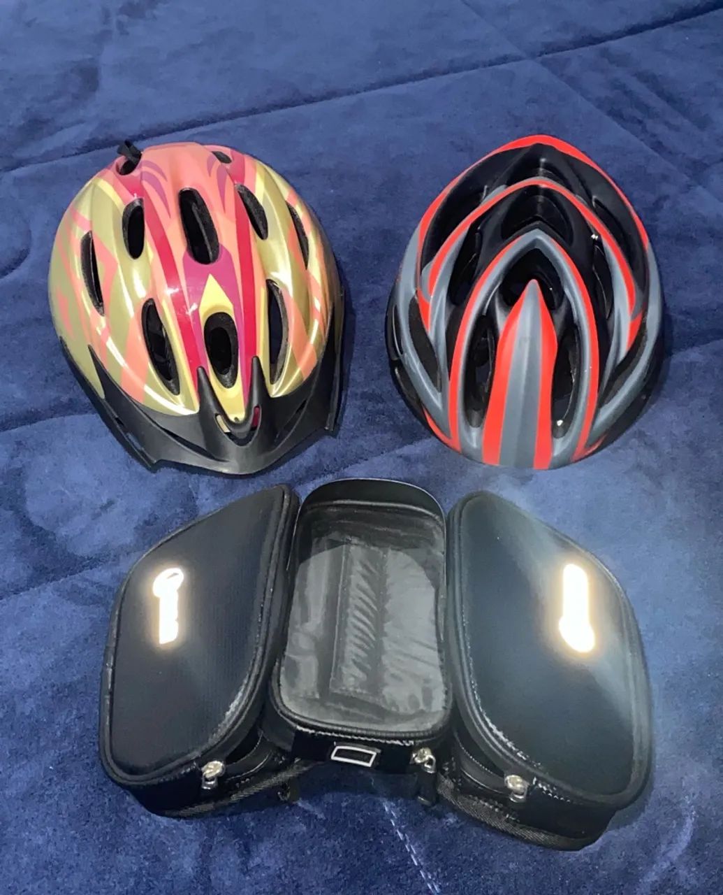 2 Capacetes + Suporte para Celular