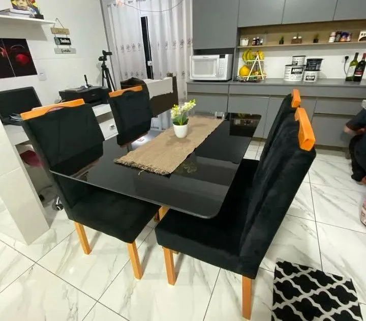 Mesa preta a partir de r$ 550 só paga na entrega  - Foto 3