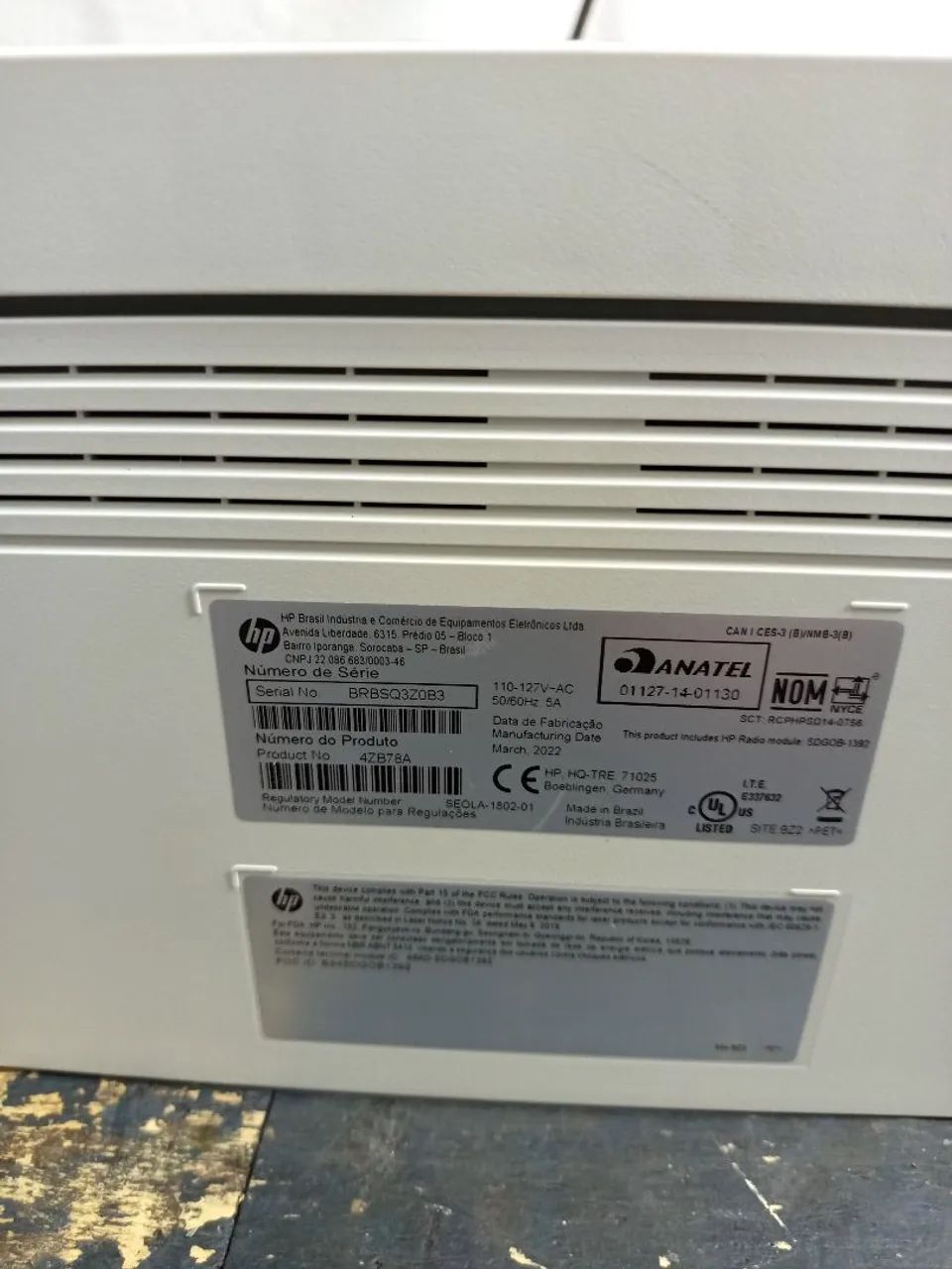 Impressora Hp laser 107w - Foto 3