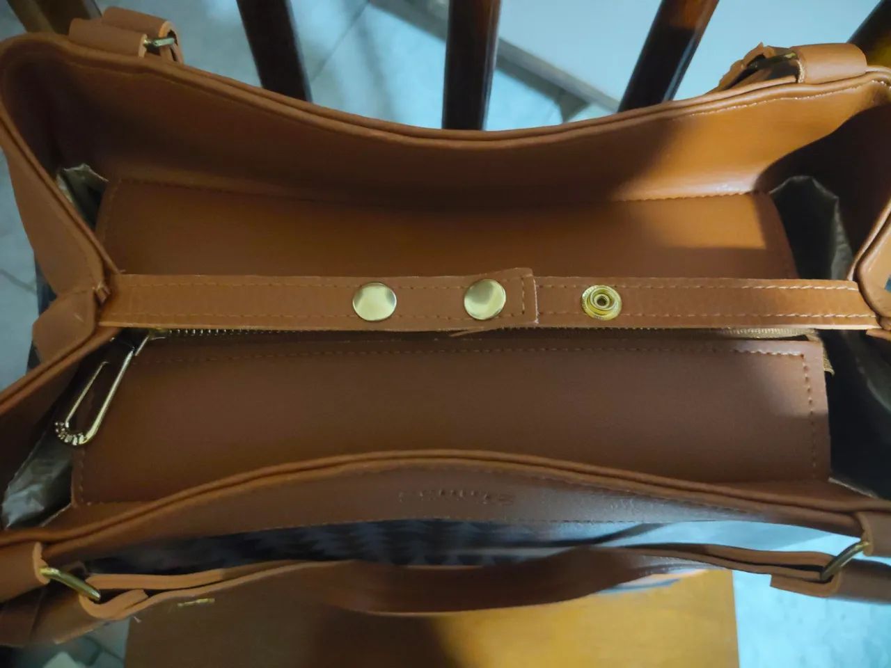 Bolsa triângulo tamanho grande duas formas de usar  - Foto 4