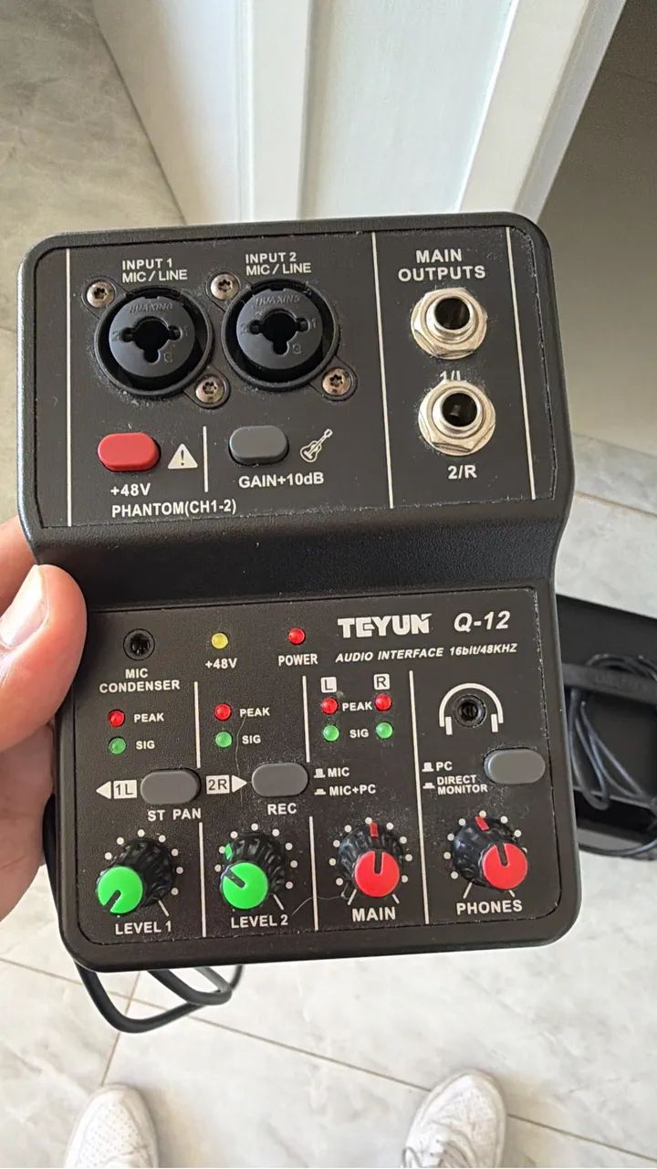 Mesa  Teyun Q12 interface de áudio 