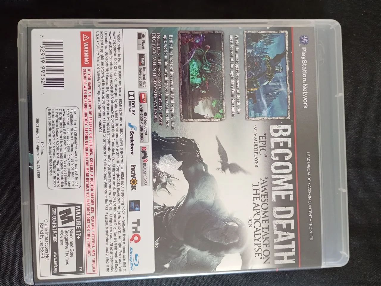 Game ps3 Darksiders 2 limited edition - Foto 2