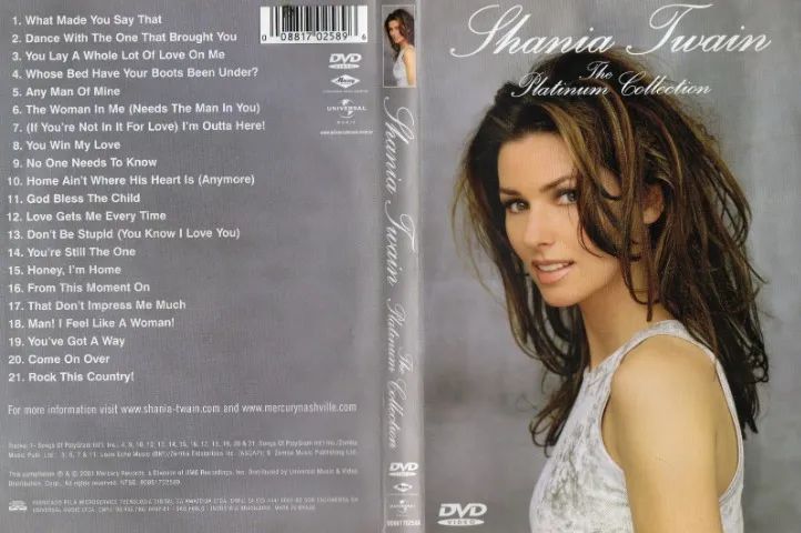 Dvd Shania Twain - The Platinum Collection - Foto 4