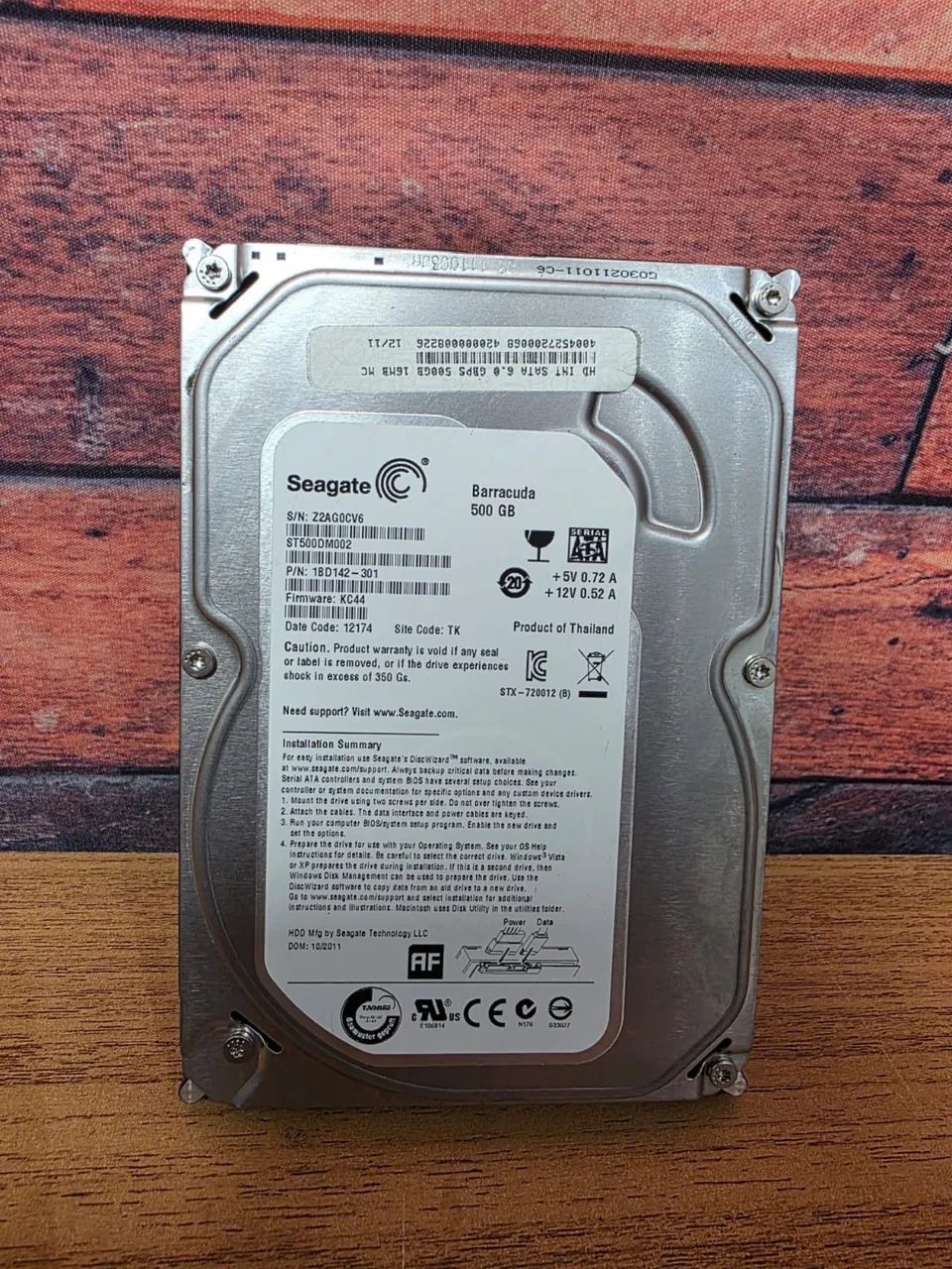 HD DE COMPUTADOR DE 500GB FUNCIONANDO PERFEITAMENTE - Foto 3