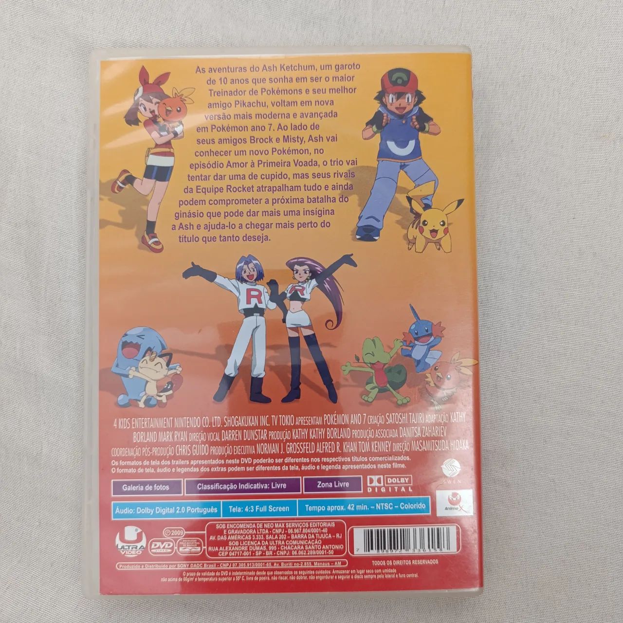 DVD Pokemon ano 7 Mídia física  - Foto 2