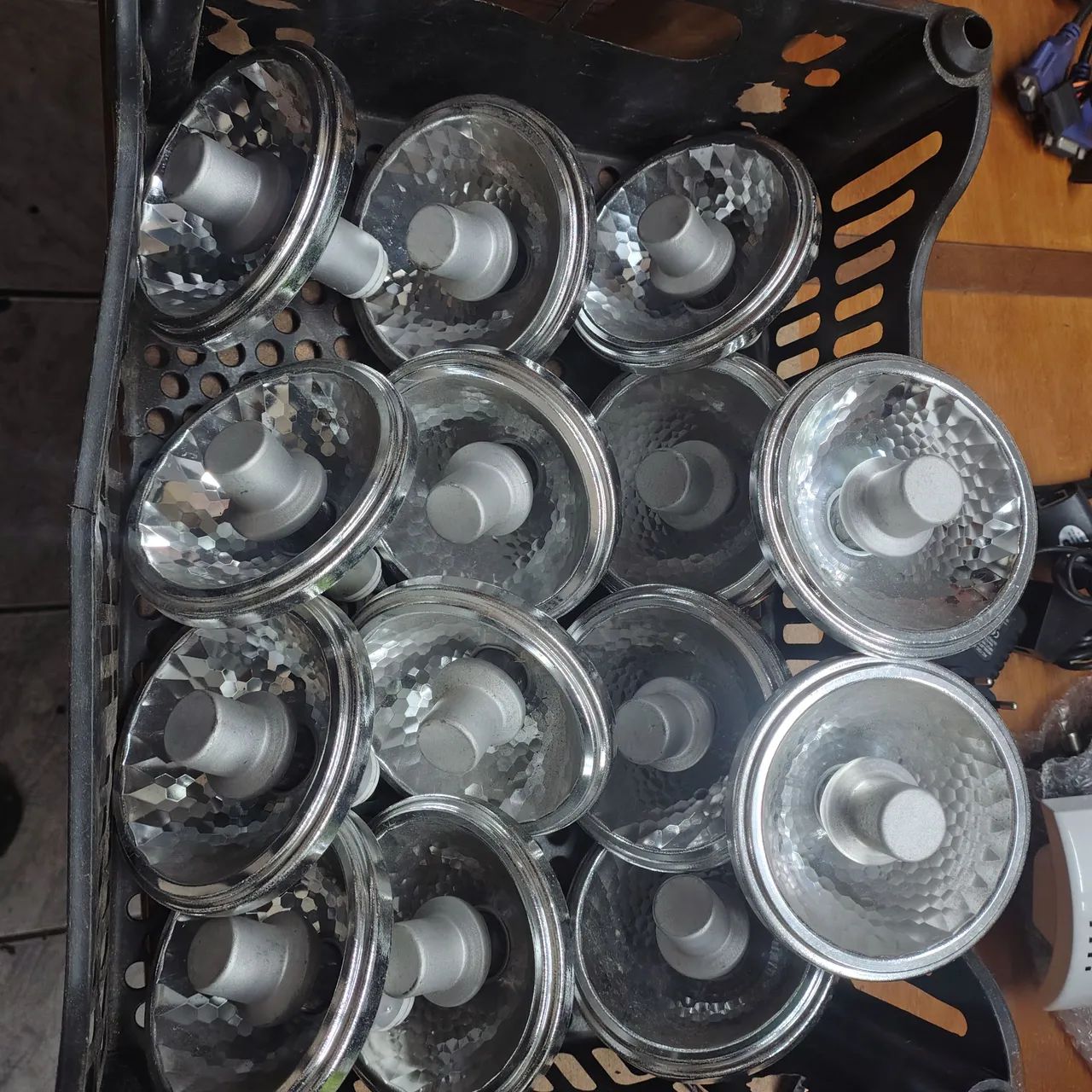 12 Lâmpadas refletoras para lojas ou vitrines 