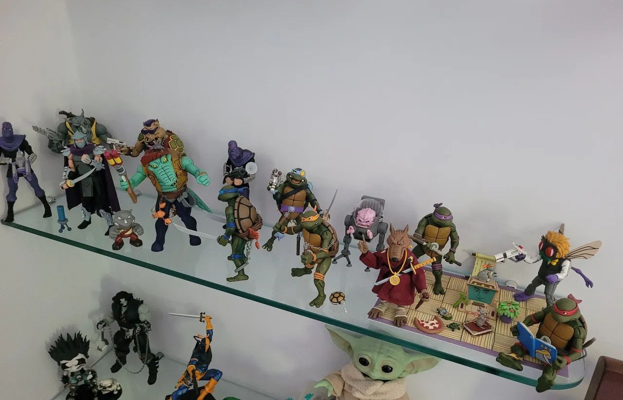 Vendo ou Troco Coleção Tartarugas Ninja Neca - Foto 3
