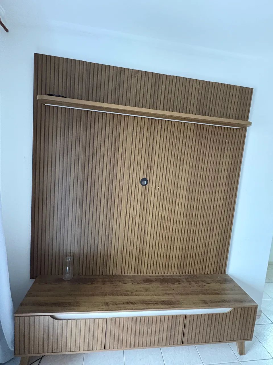 Rack de madeira + Painel  - Foto 2