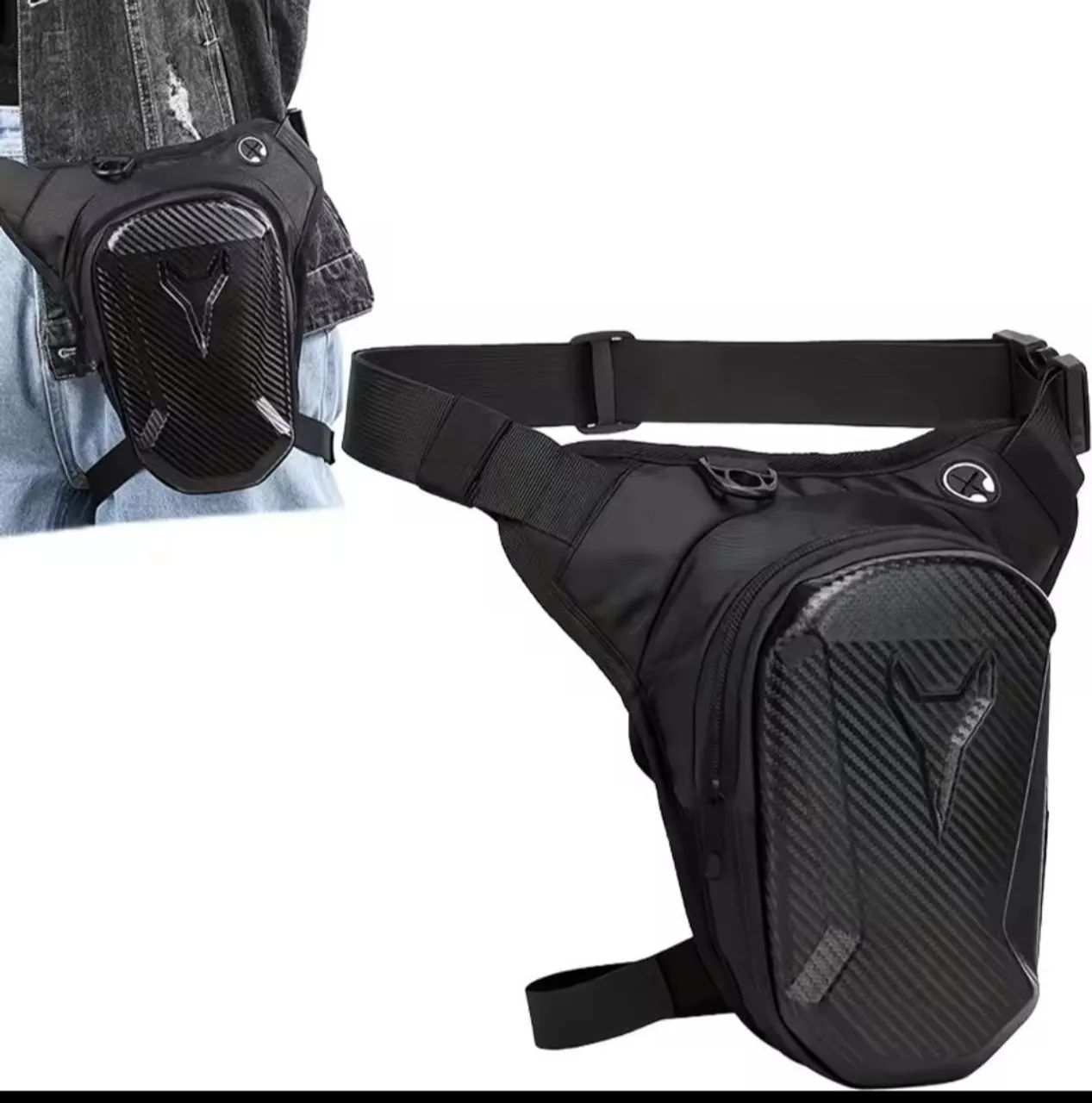 Bolsa de Perna moto Uber impermeável 